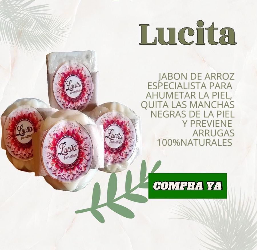JABONES ARTESALES LUCITA