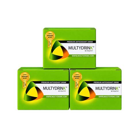 MultyDrink - 3 Cajas x 21 sobres c/u
