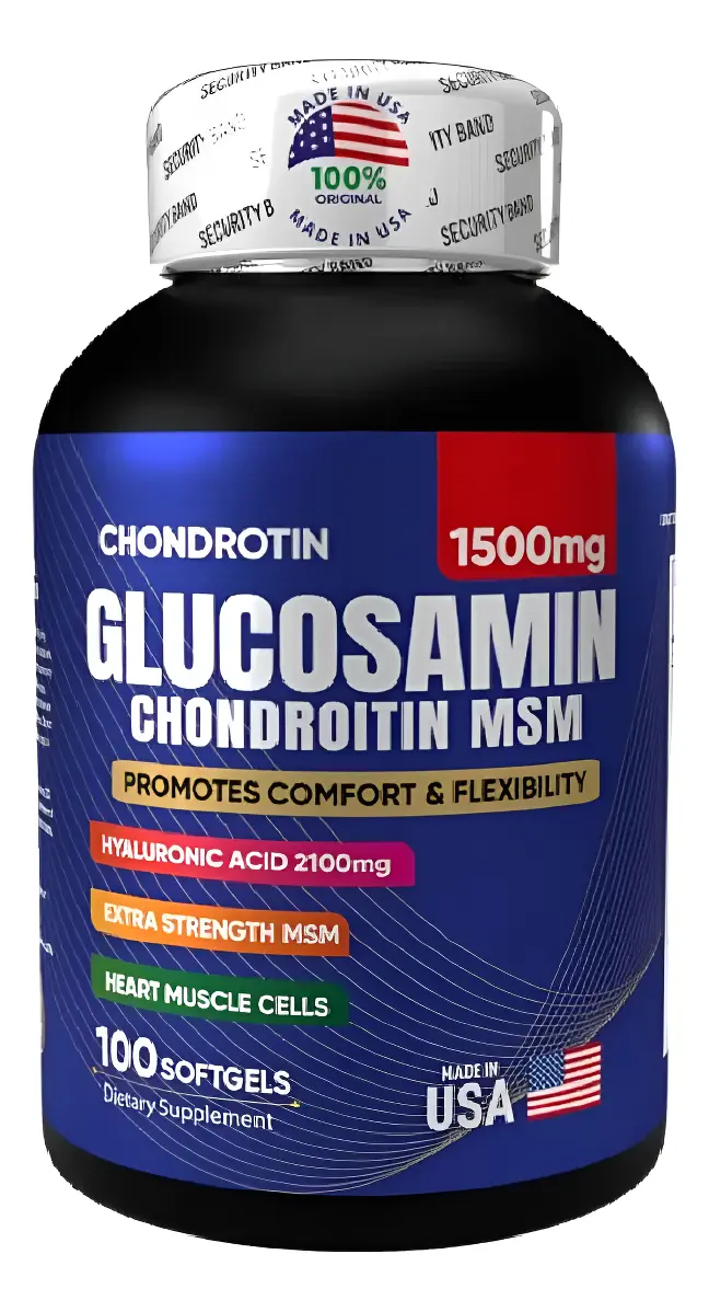 GLUCOSAMIN CHONDROITIN MSM (100 Cápsulas)