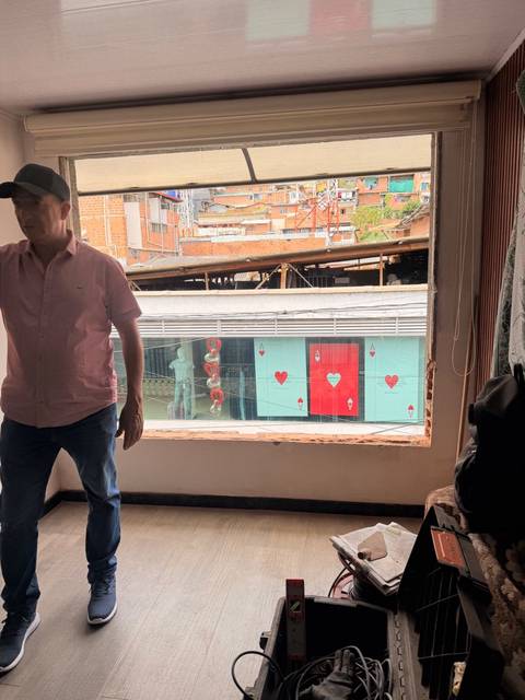 Ventana anti ruido